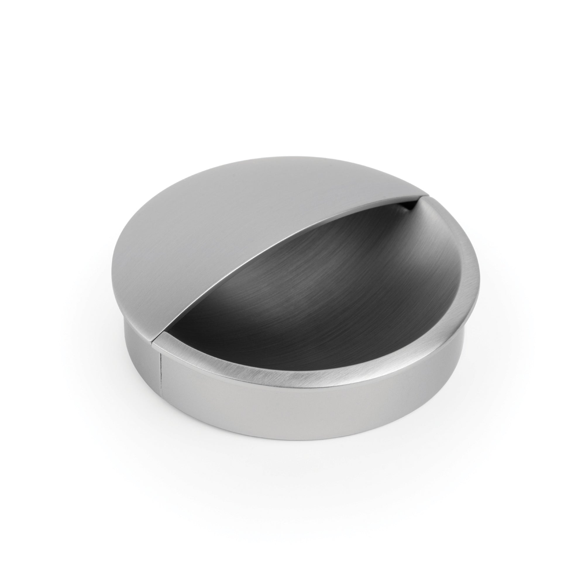 Momo Lidd Flush Pull 60mm Brushed Nickel