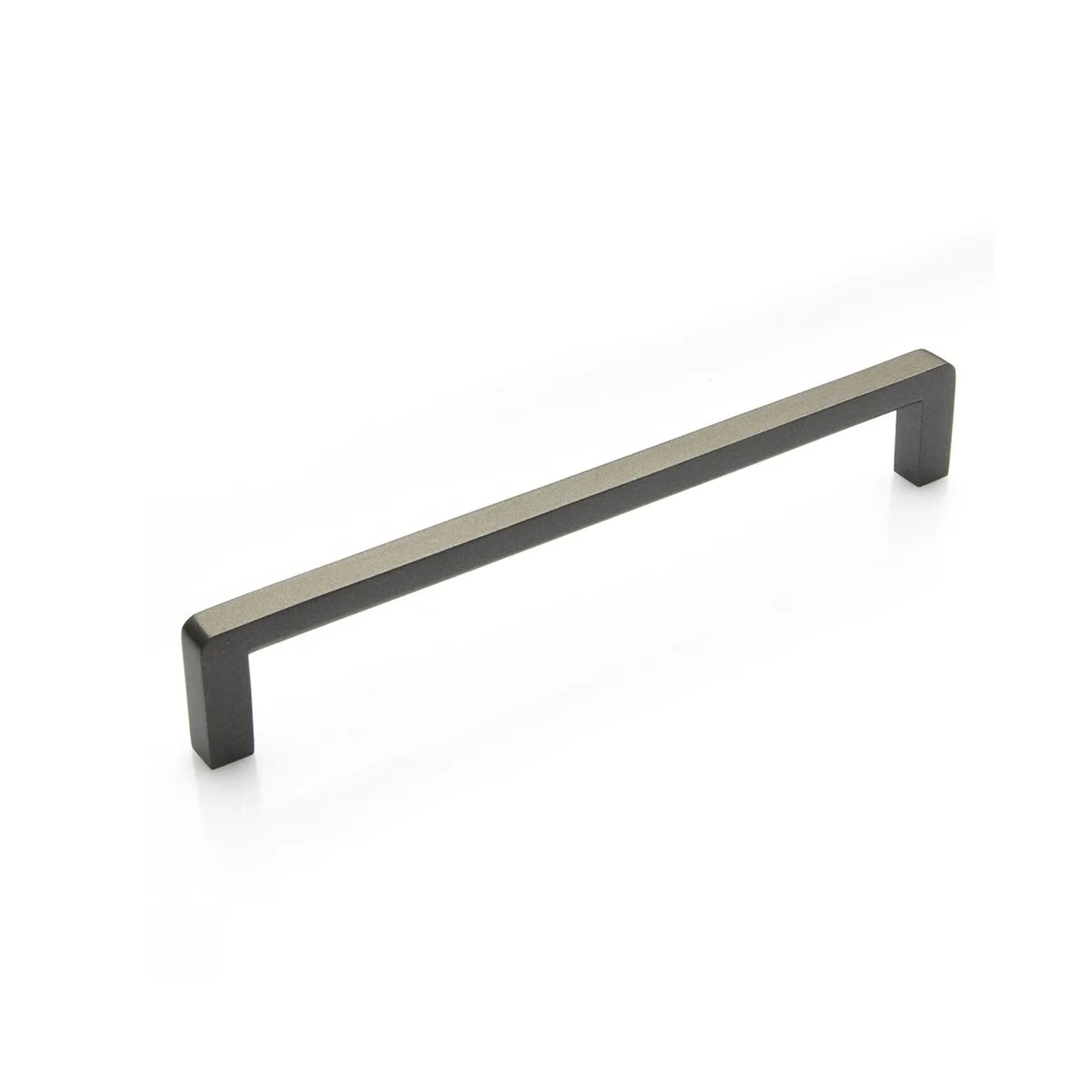 Milano D Handle 128mm Metallic Grey