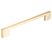Livorno D Handle 160mm Brushed Matt Brass