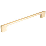 Livorno D Handle 192mm Brushed Matt Brass