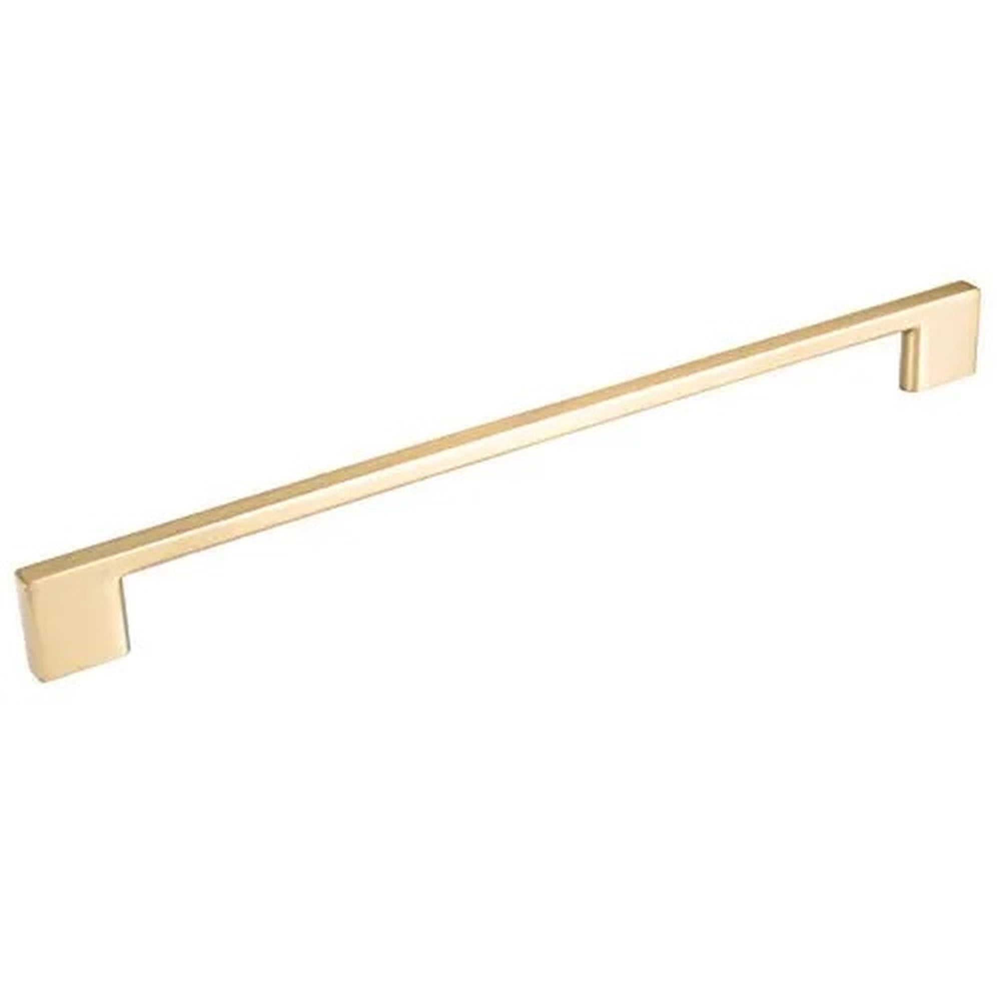 Momo Handles Livorno D Handle 224mm Brushed Matt Brass