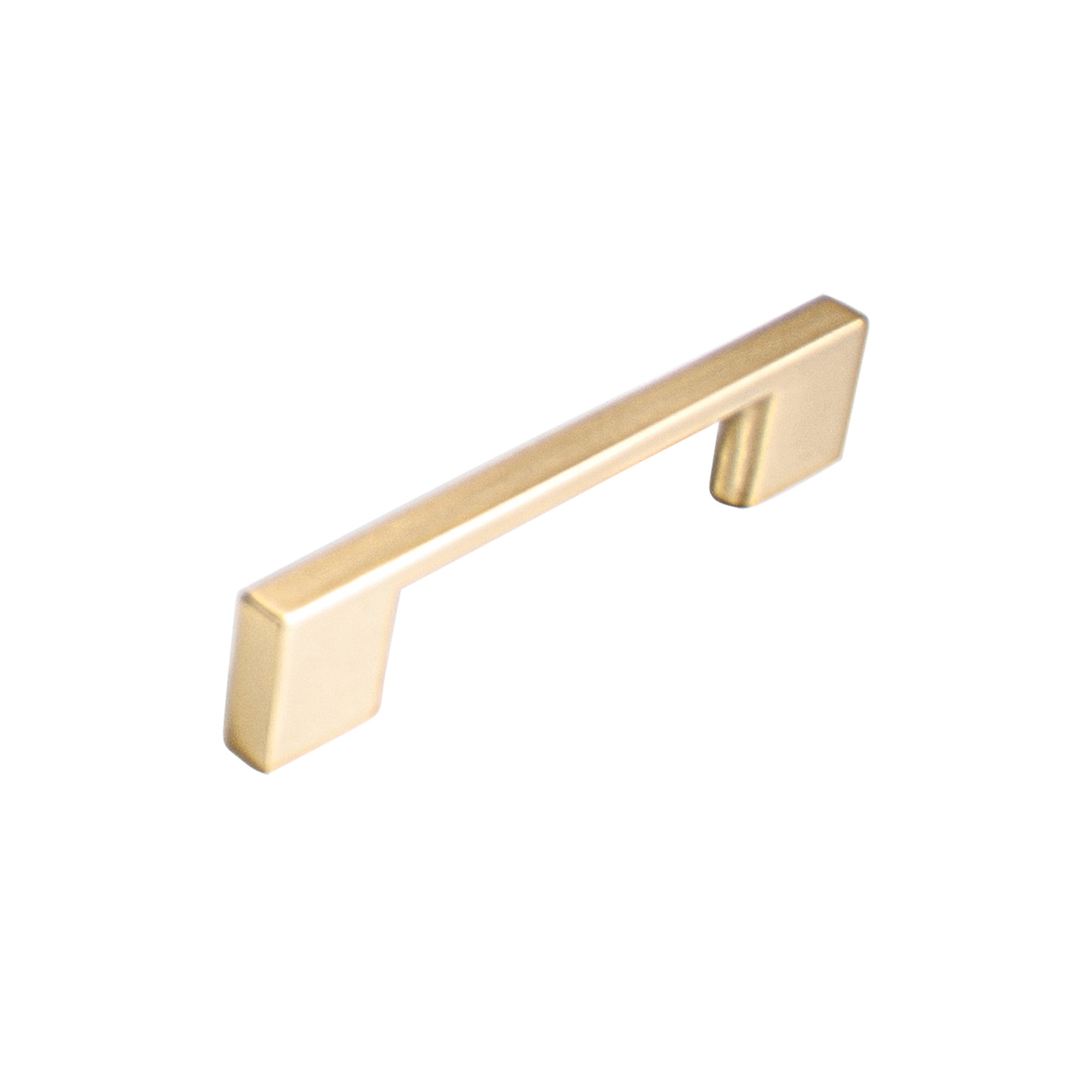 Livorno D Handle 96mm Brushed Matt Brass