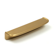 Monaco 96mm Pull Handle Brushed Satin Brass