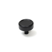 Monaco 36mm Round Knob Matt Black