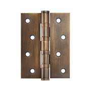 Momo Solid Brass Hinge 100mm x 76mm Bronze