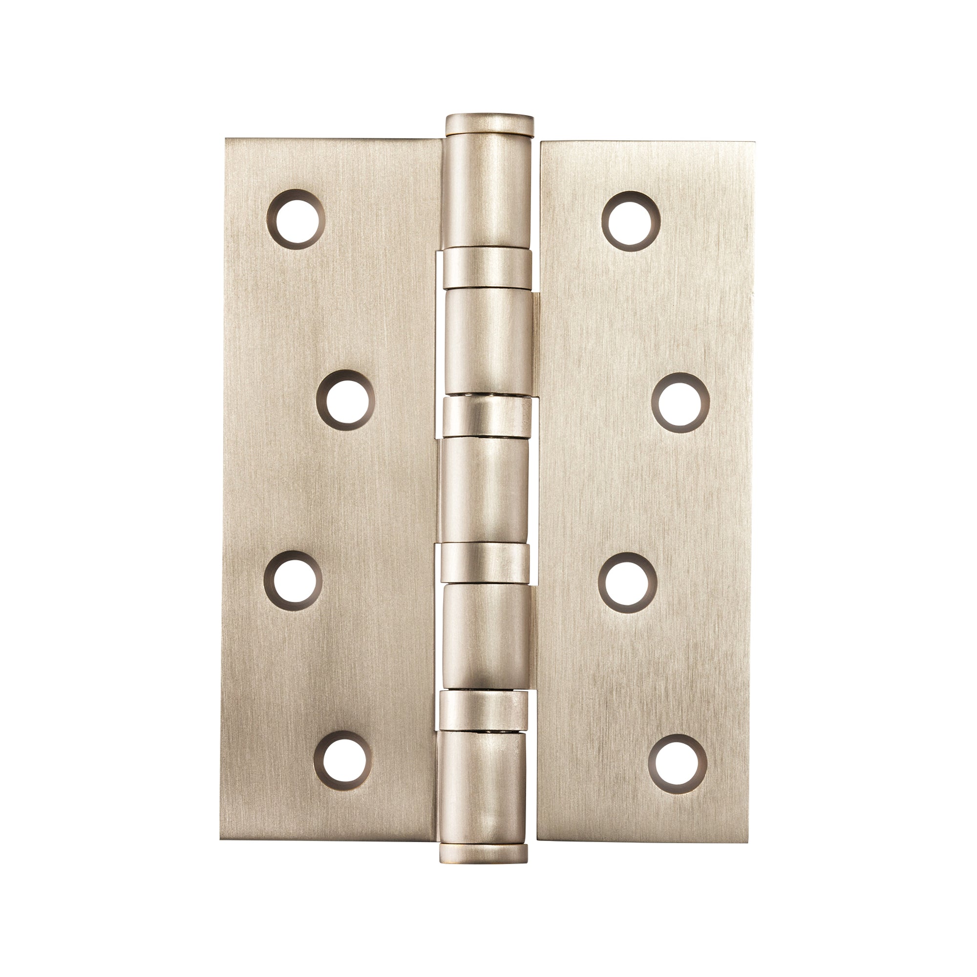 Momo Solid Brass Hinge 100mm x 76mm Dull Brushed Nickel