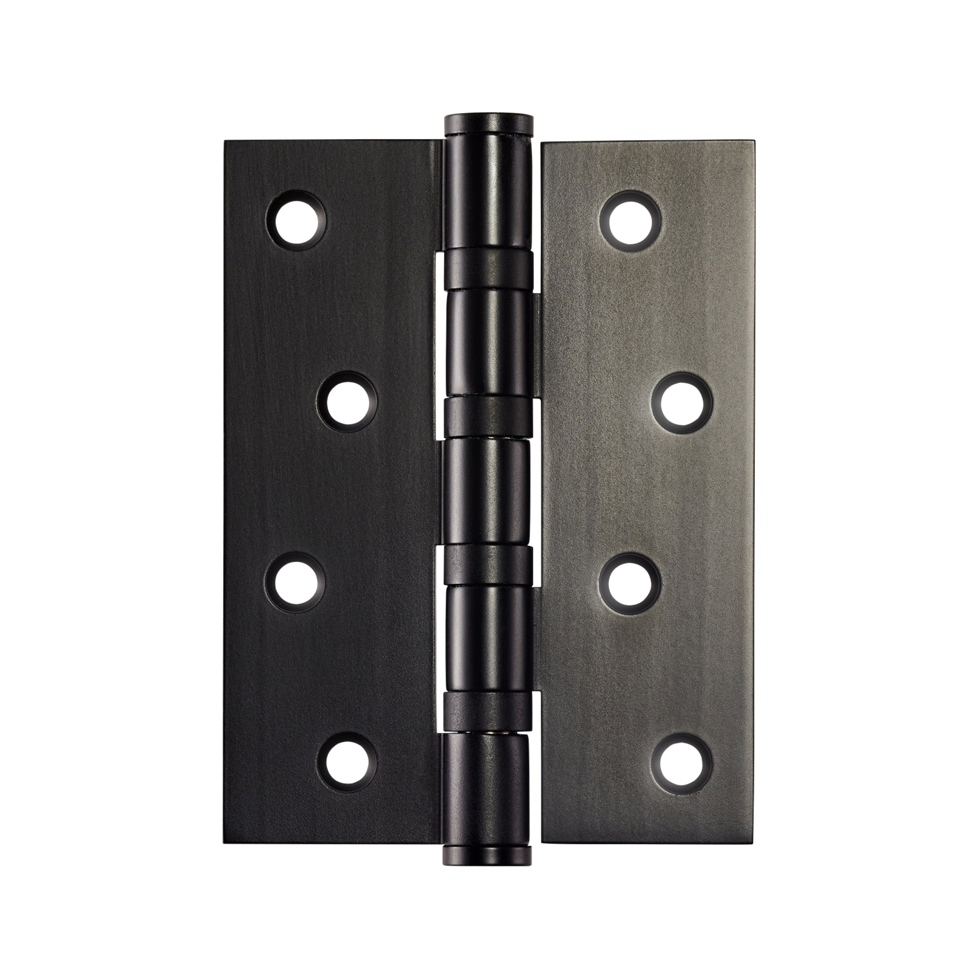Momo Solid Brass Hinge 100mm x 76mm Matt Black
