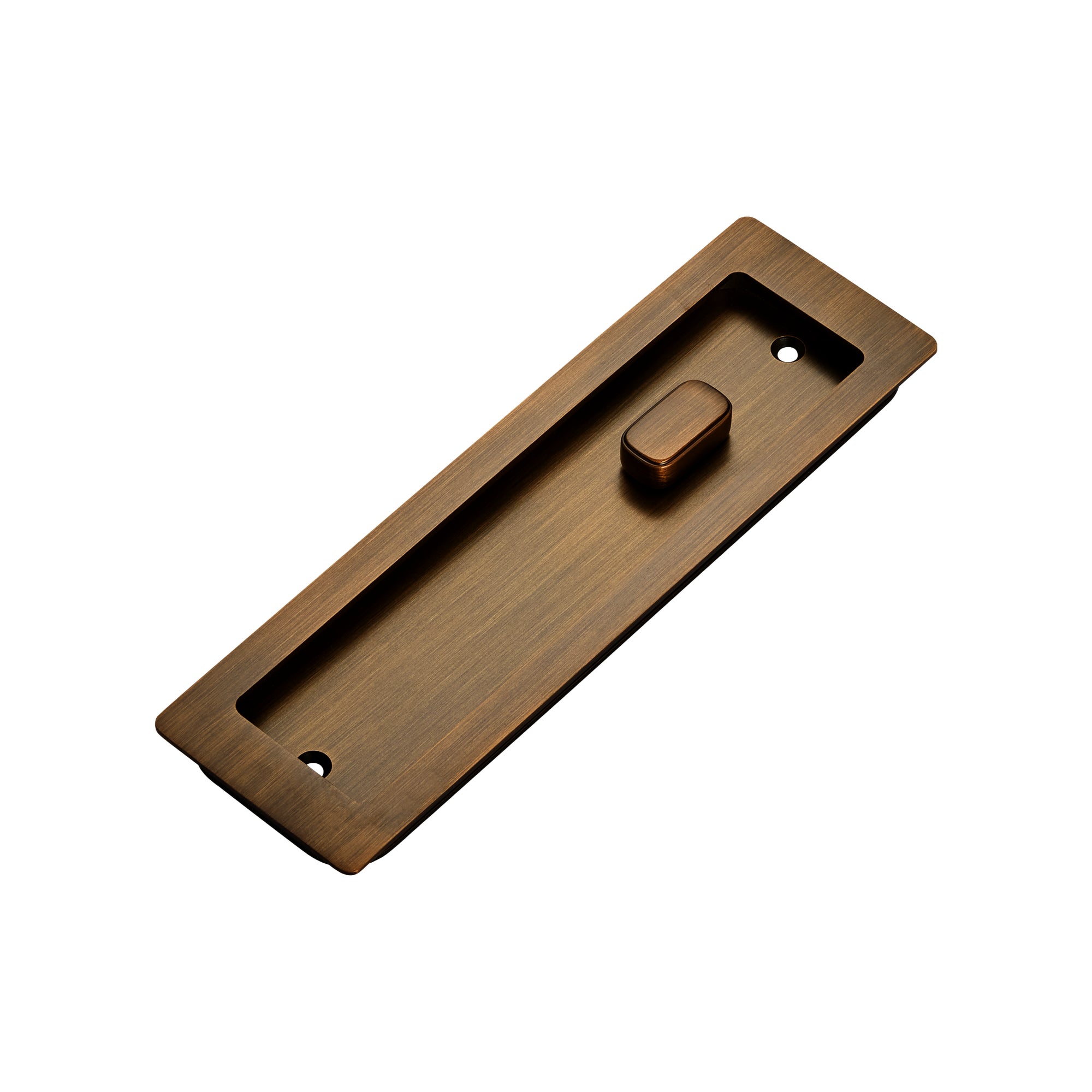 Momo Handles Cavity Slider Flush Pull Privacy Lock Kit Bronze