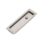 Momo Handles Cavity Slider Flush Pull Privacy Lock Kit Dull Brushed Nickel