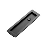 Momo Handles Cavity Slider Flush Pull Privacy Lock Kit Matt Black