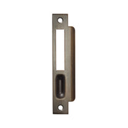 Momo Roller Mortice Lock Left Hand Strike Plate Bronze