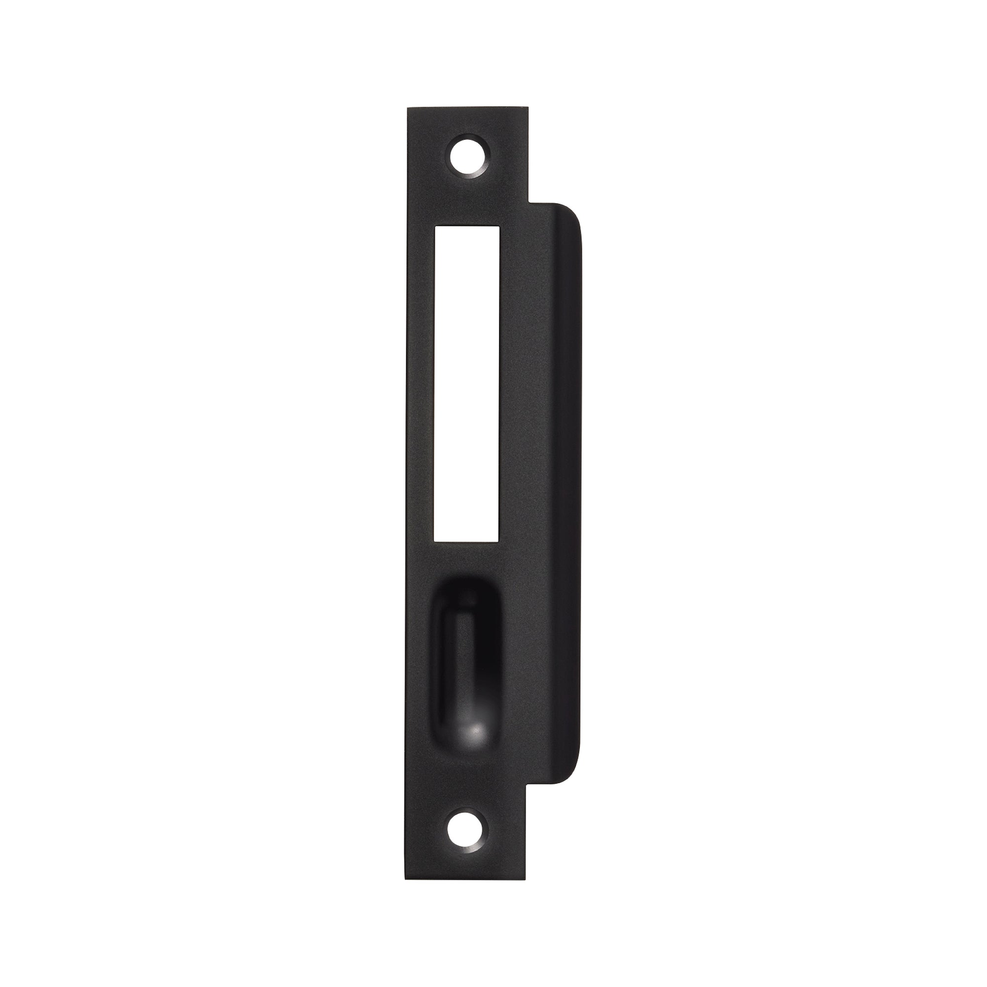 Momo Roller Mortice Lock Left Hand Strike Plate Matt Black