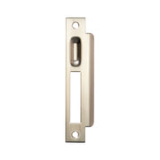 Momo Roller Mortice Lock Right Hand Strike Plate Dull Brushed Nickel