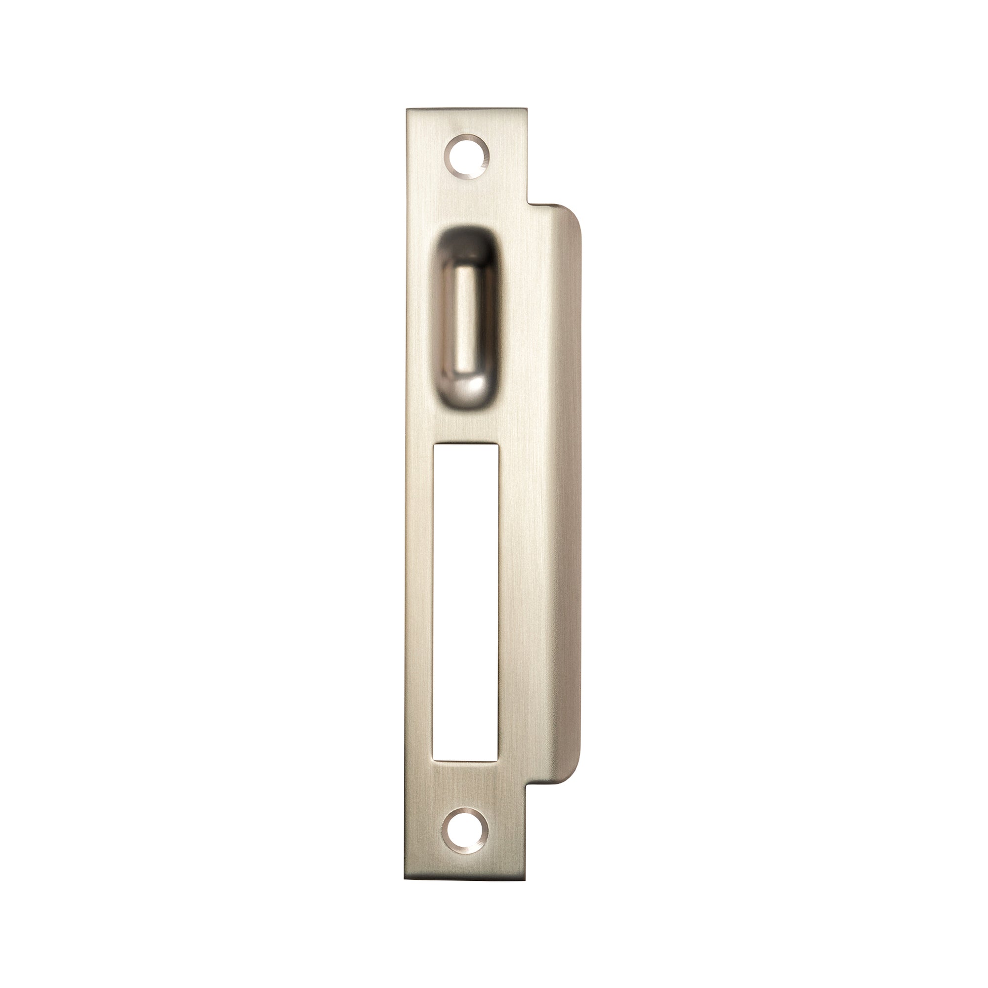 Momo Roller Mortice Lock Right Hand Strike Plate Dull Brushed Nickel