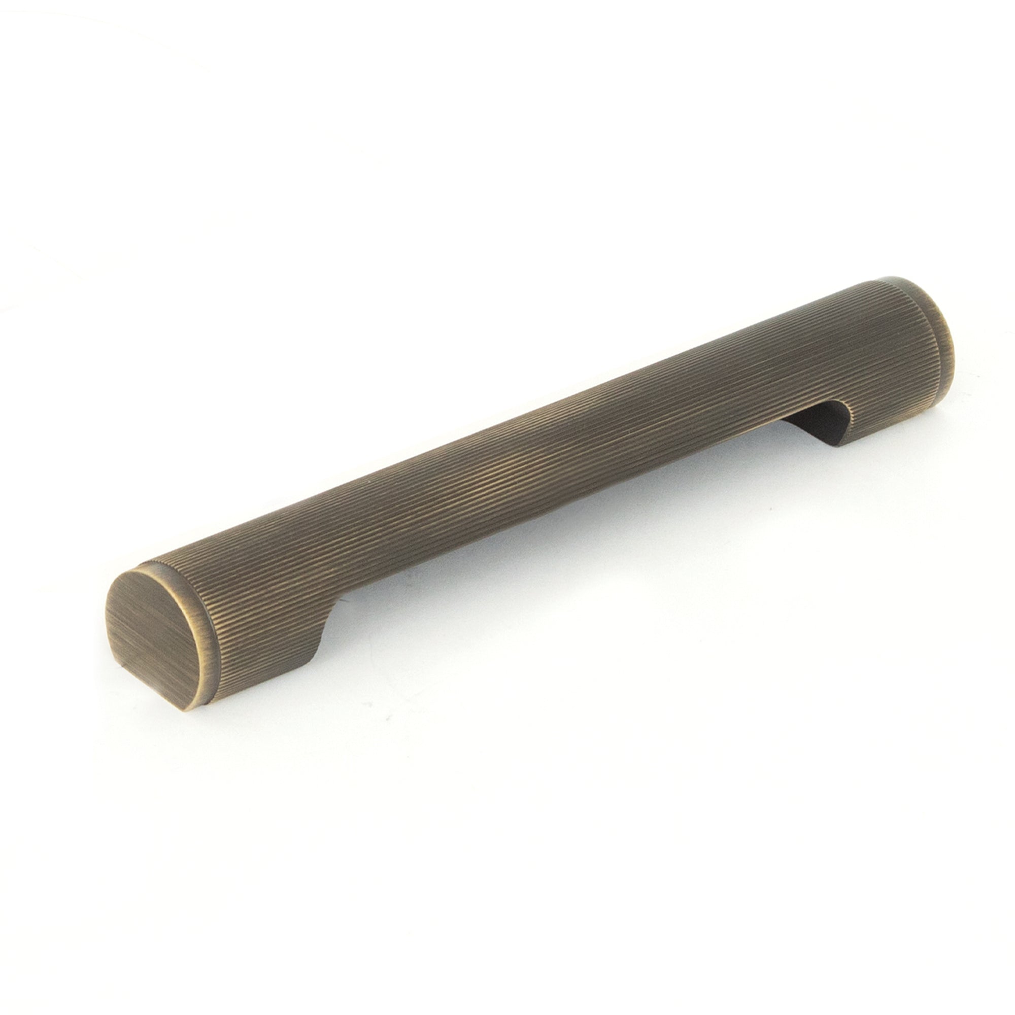 Manhattan 160mm Solid Brass Lined Pull Handle Dark Brushed Brass
