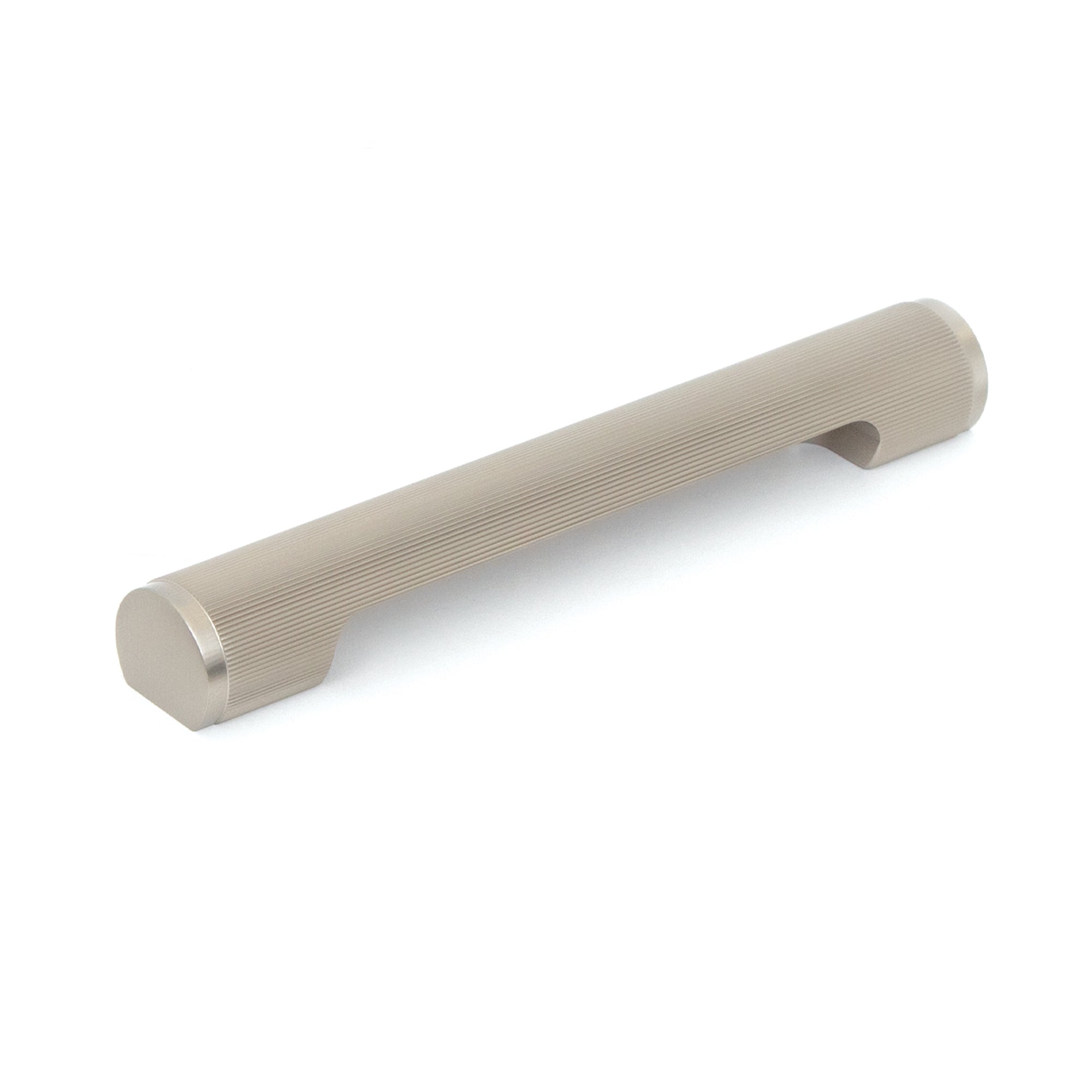 Manhattan 160mm Solid Brass Lined Pull Handle Dull Brushed Nickel