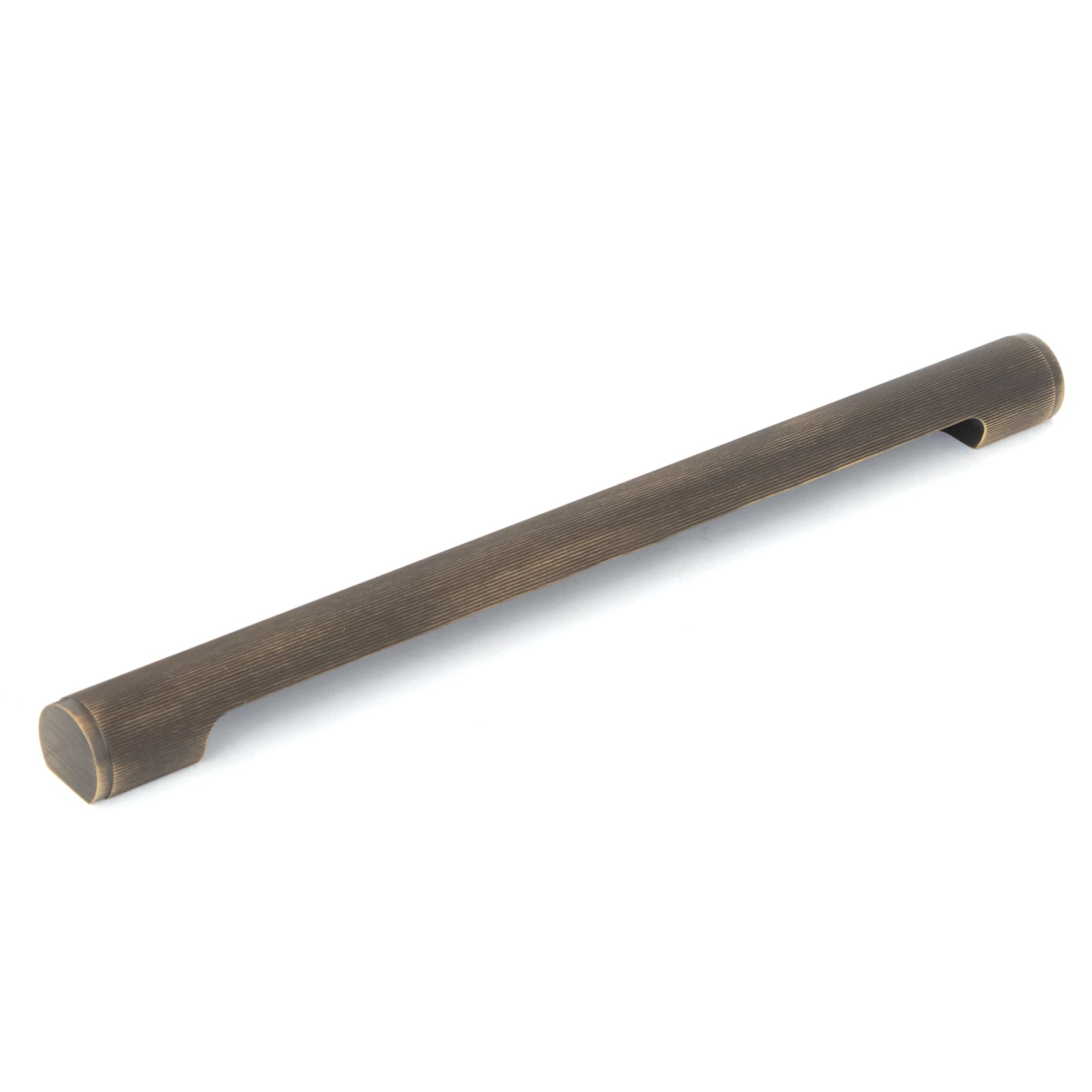 Manhattan 320mm Solid Brass Lined Pull Handle Dark Brushed Brass