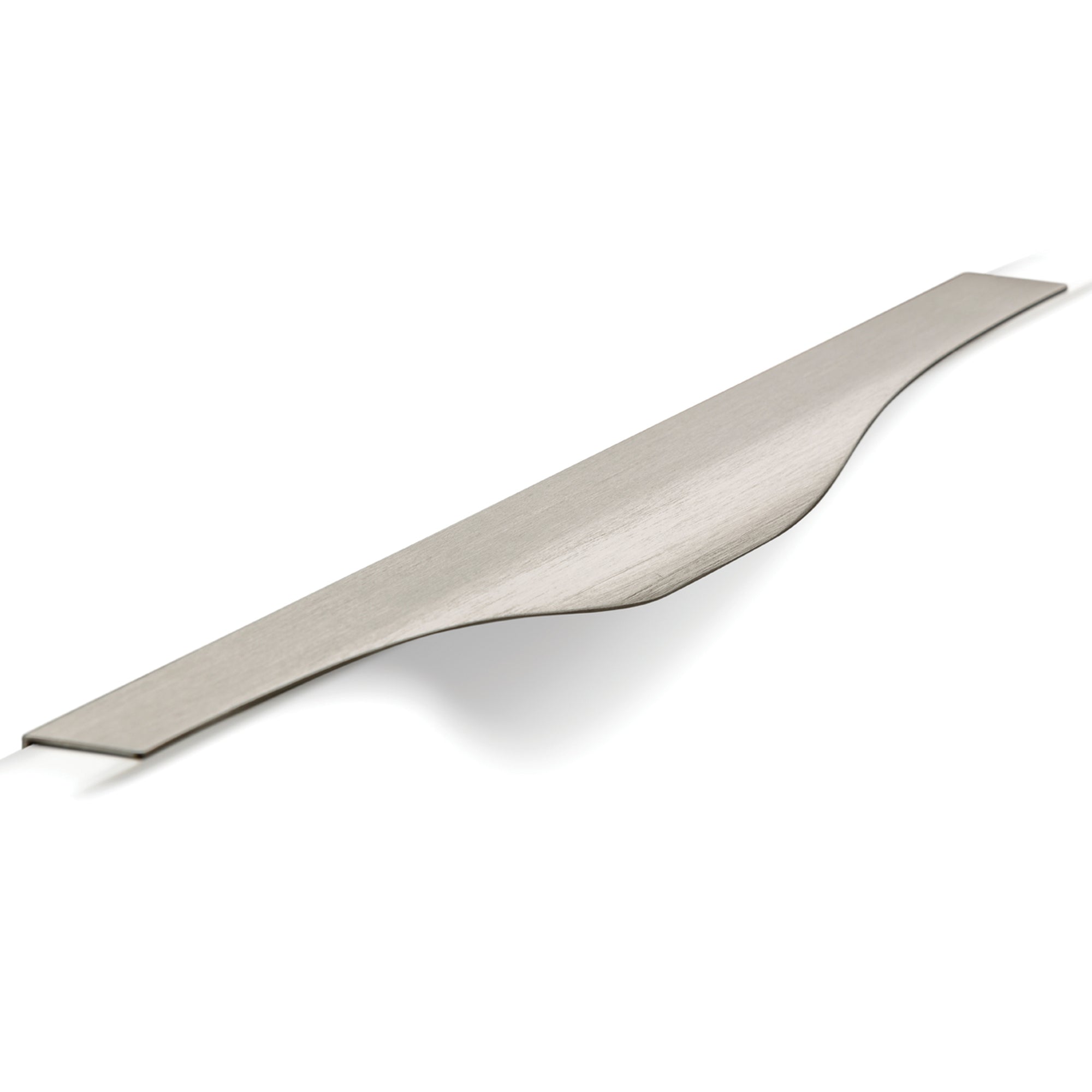 Noma Lip Pull Handle 256mm Dull Brushed Nickel