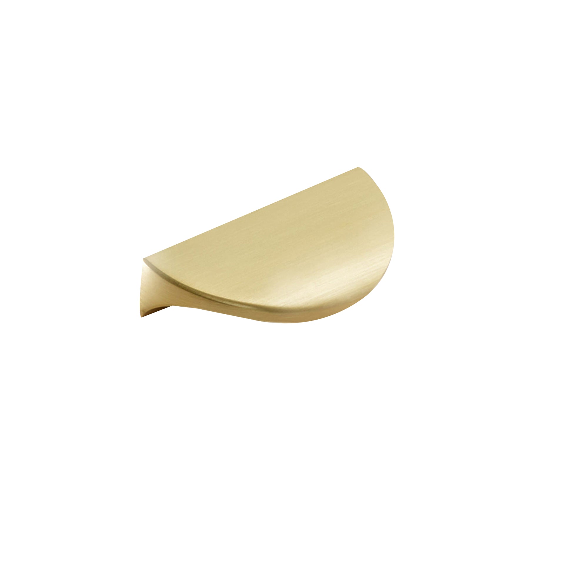 Nick Pull Handle 32mm Brushed Matt Brass