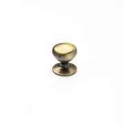 New Hampton Round Knob 32mm Dark Brushed Brass