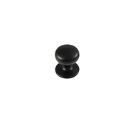 New Hampton Round Knob 32mm Matt Black