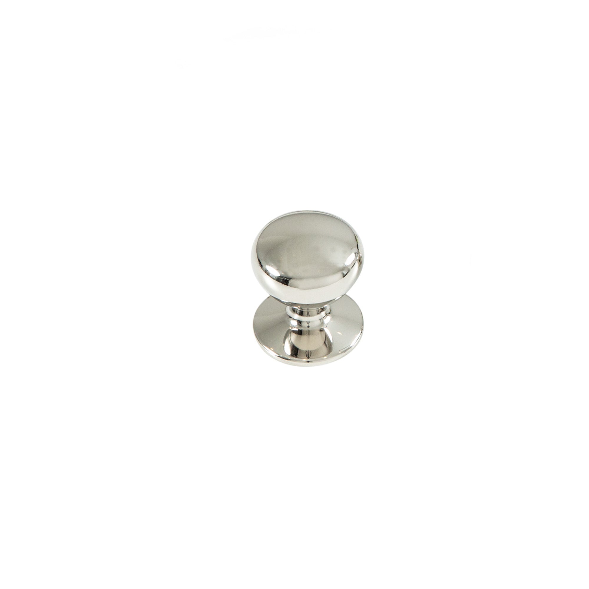 New Hampton Round Knob 32mm Polished Nickel