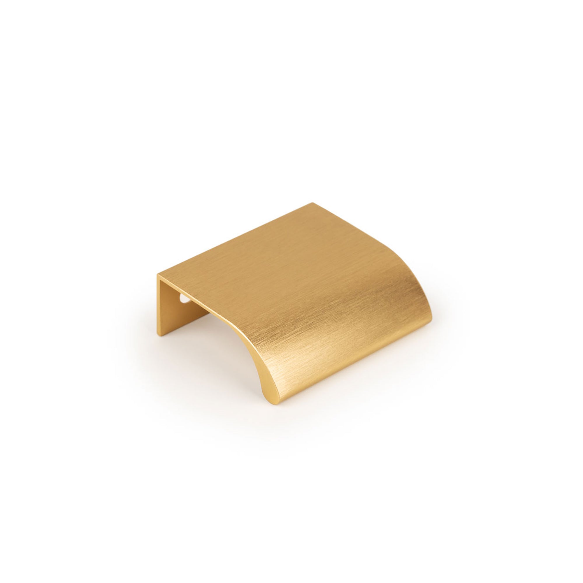 Ona Lip Pull Handle 32mm Brushed Dark Brass