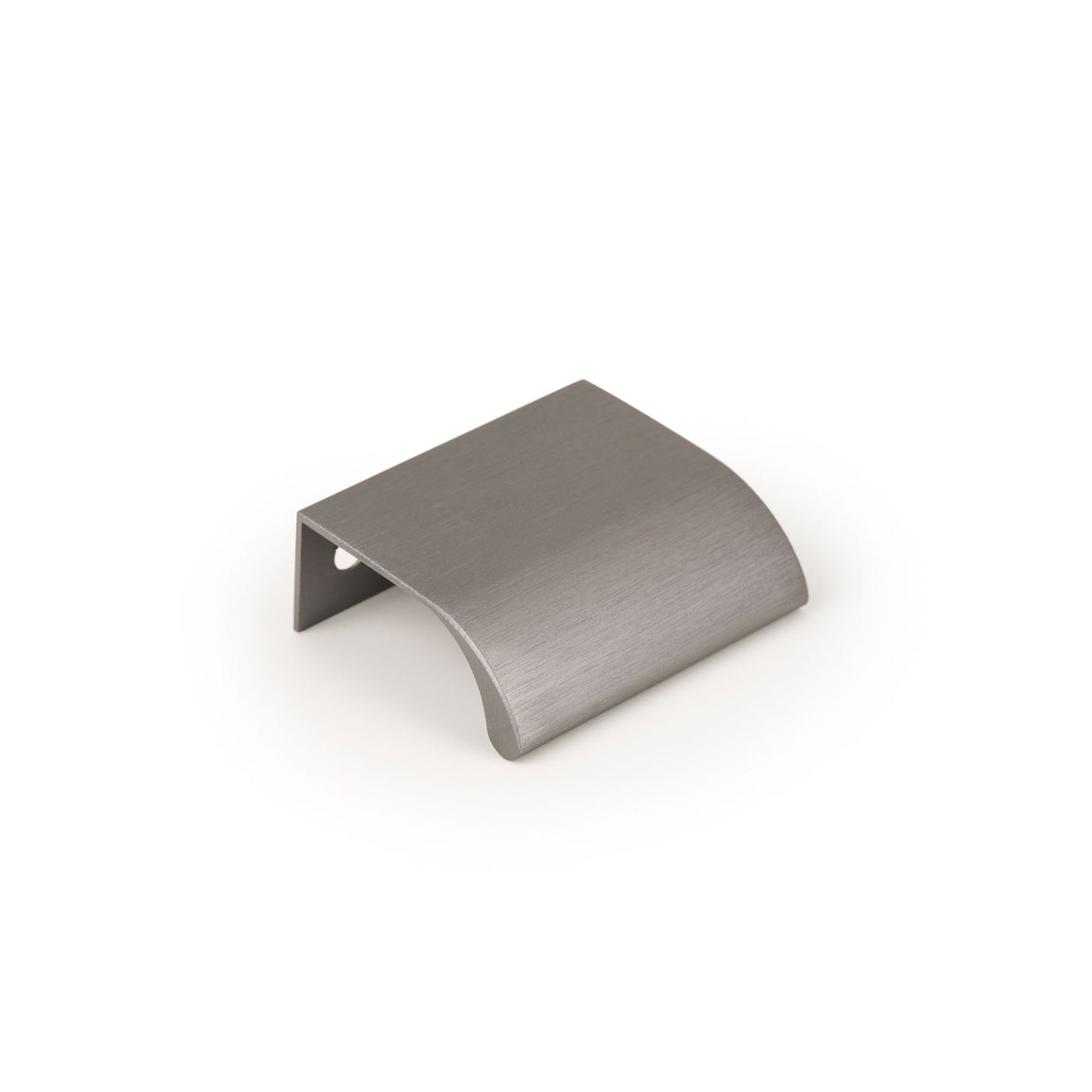 Ona Lip Pull Handle 32mm Brushed Grey