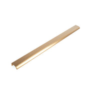 Ona Lip Pull Handle 1056mm Brushed Dark Brass