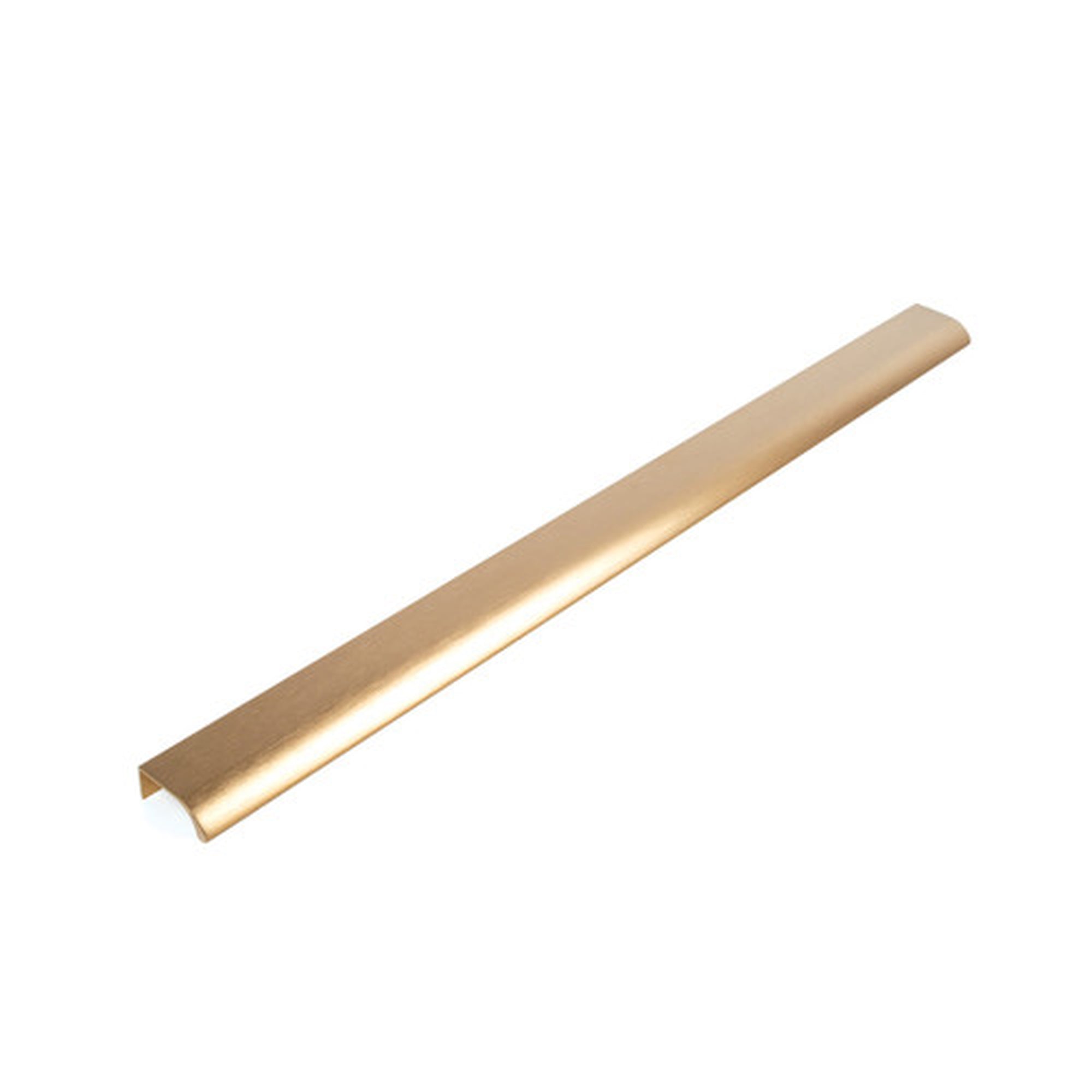 Ona Lip Pull Handle 1056mm Brushed Dark Brass