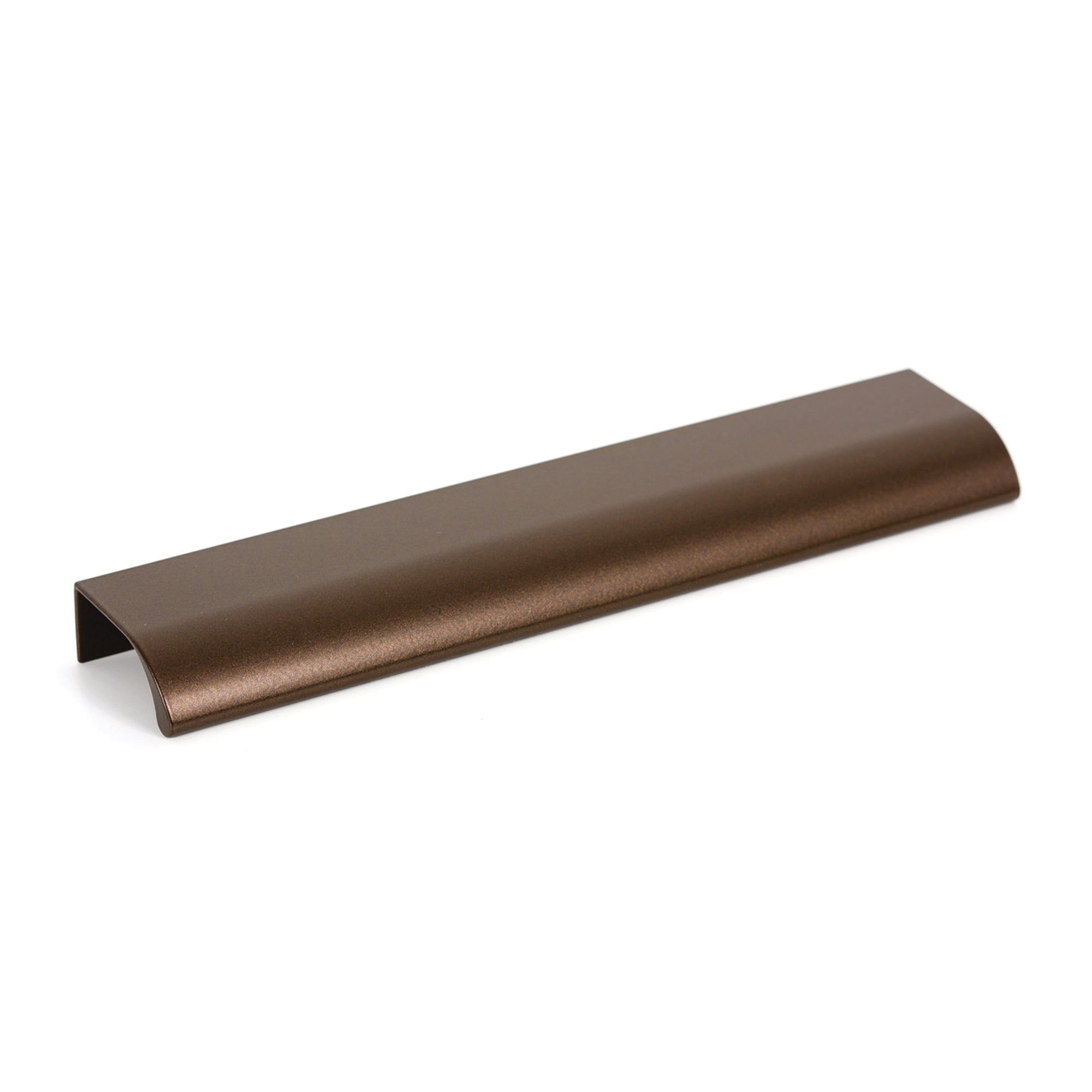 Ona Lip Pull Handle 128mm Metallic Golden Brown