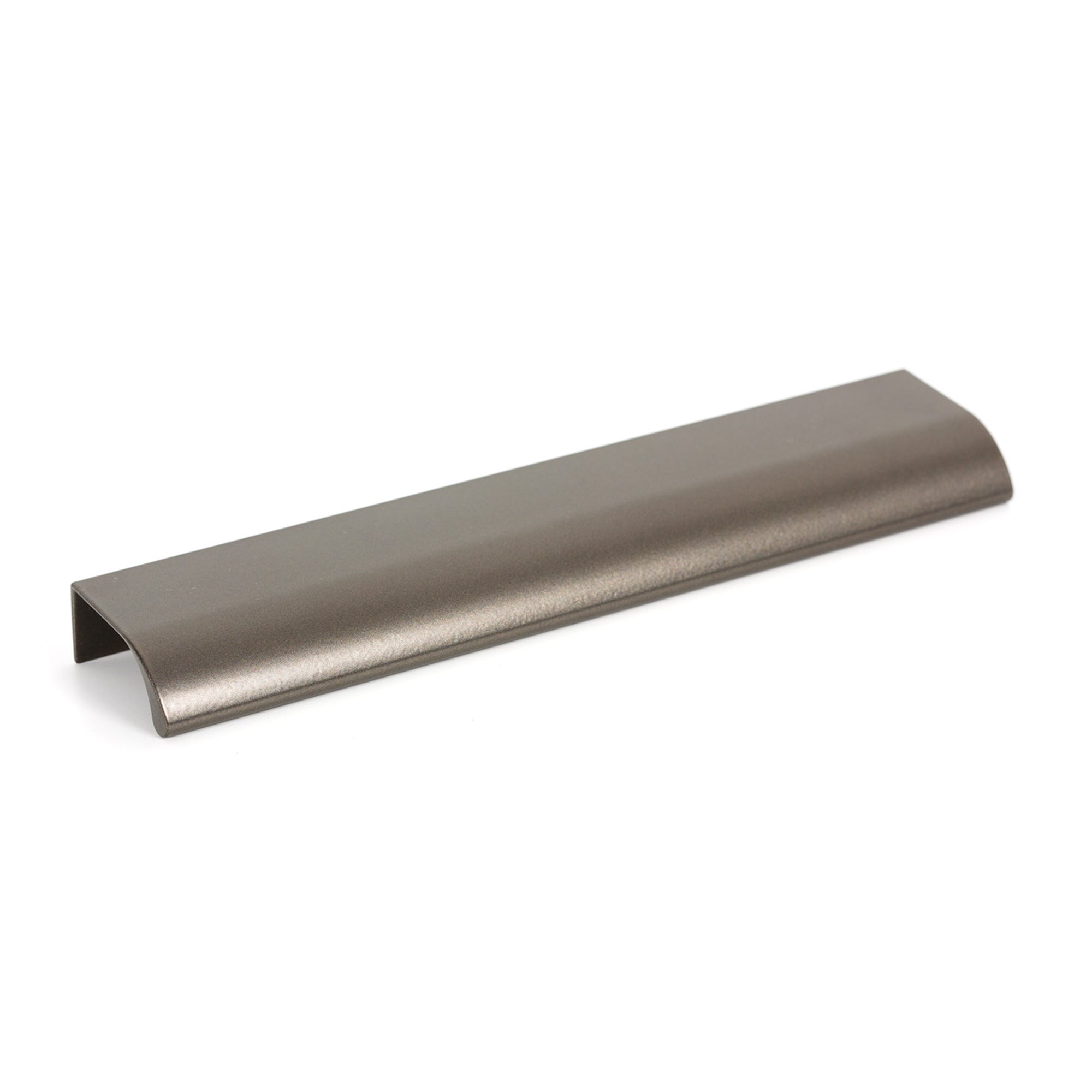 Ona Lip Pull Handle 128mm Metallic Grey