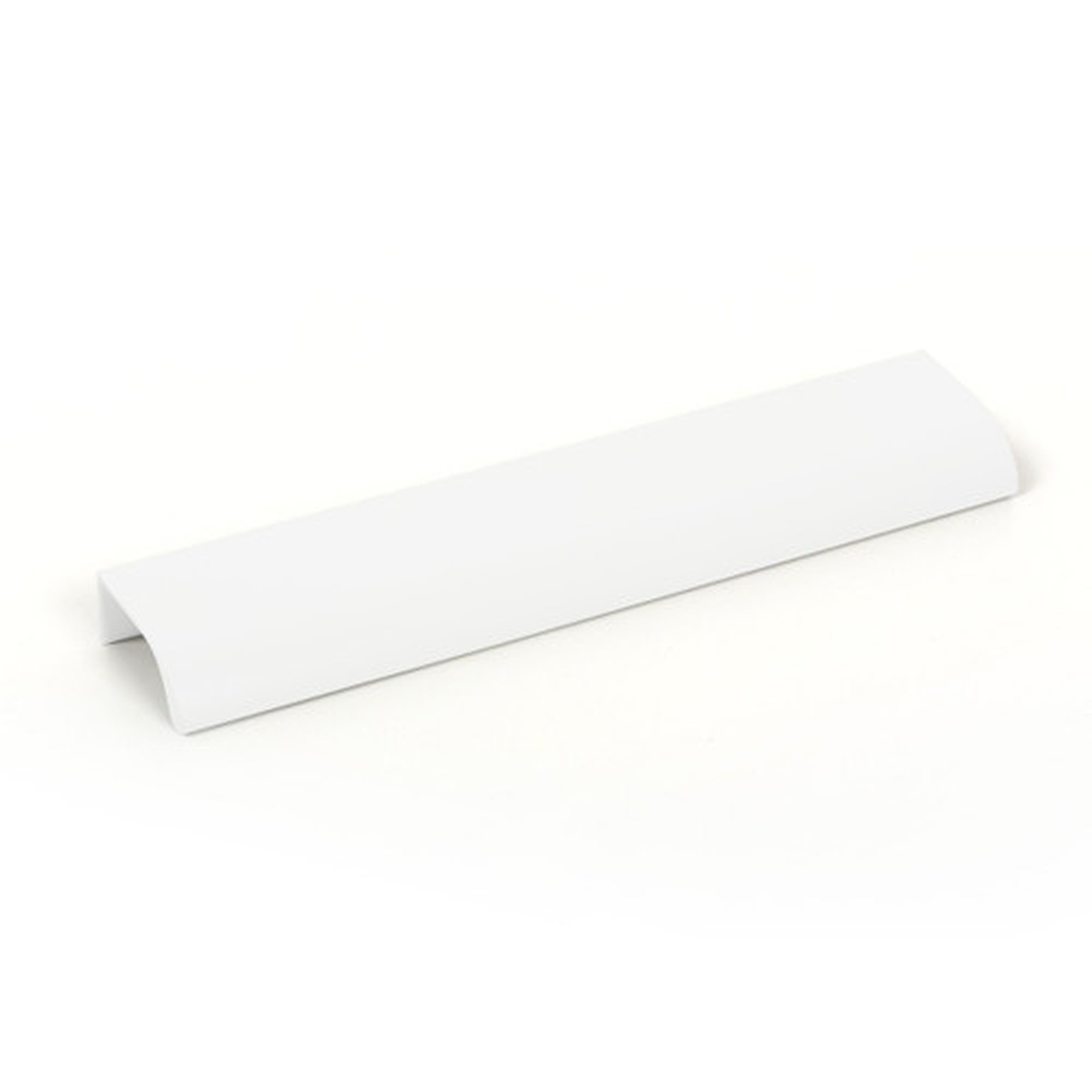Ona Lip Pull Handle 128mm Matt White