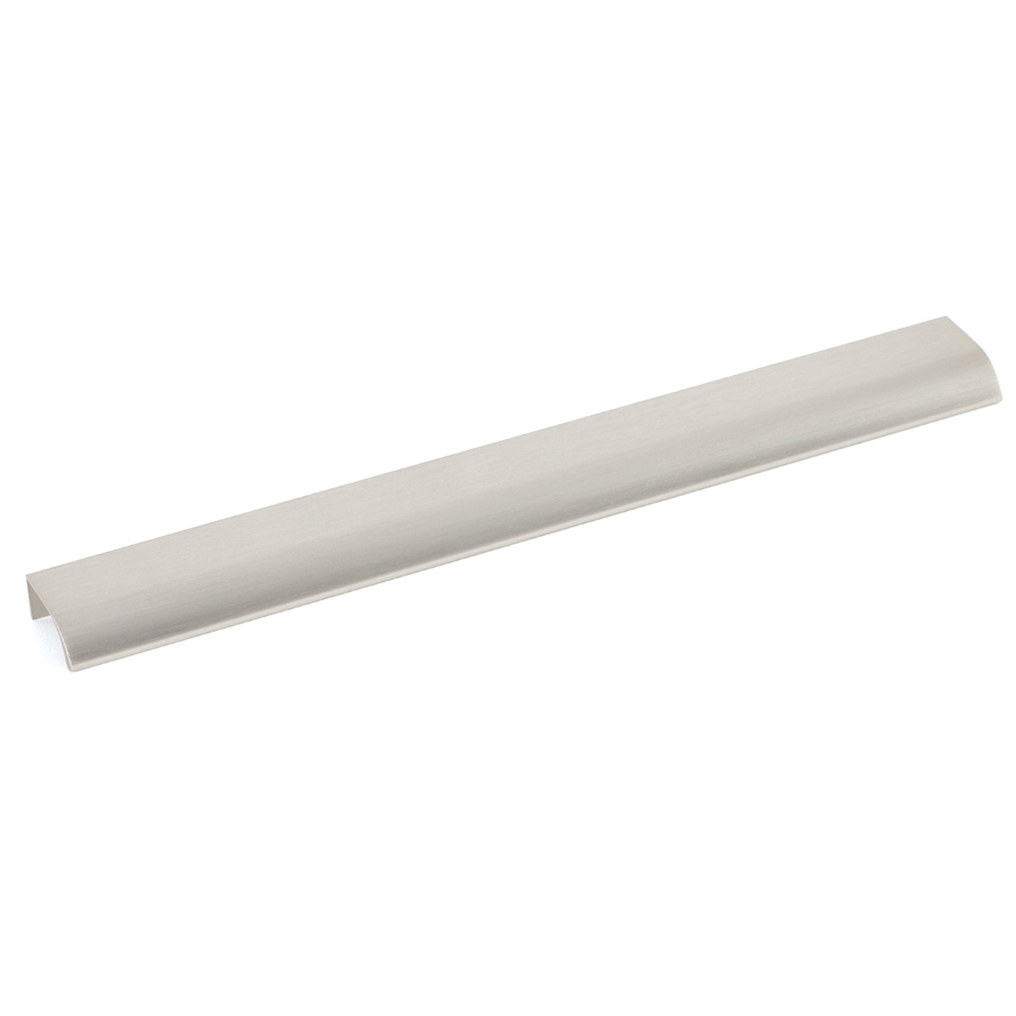 Ona Lip Pull Handle 256mm Dull Brushed Nickel