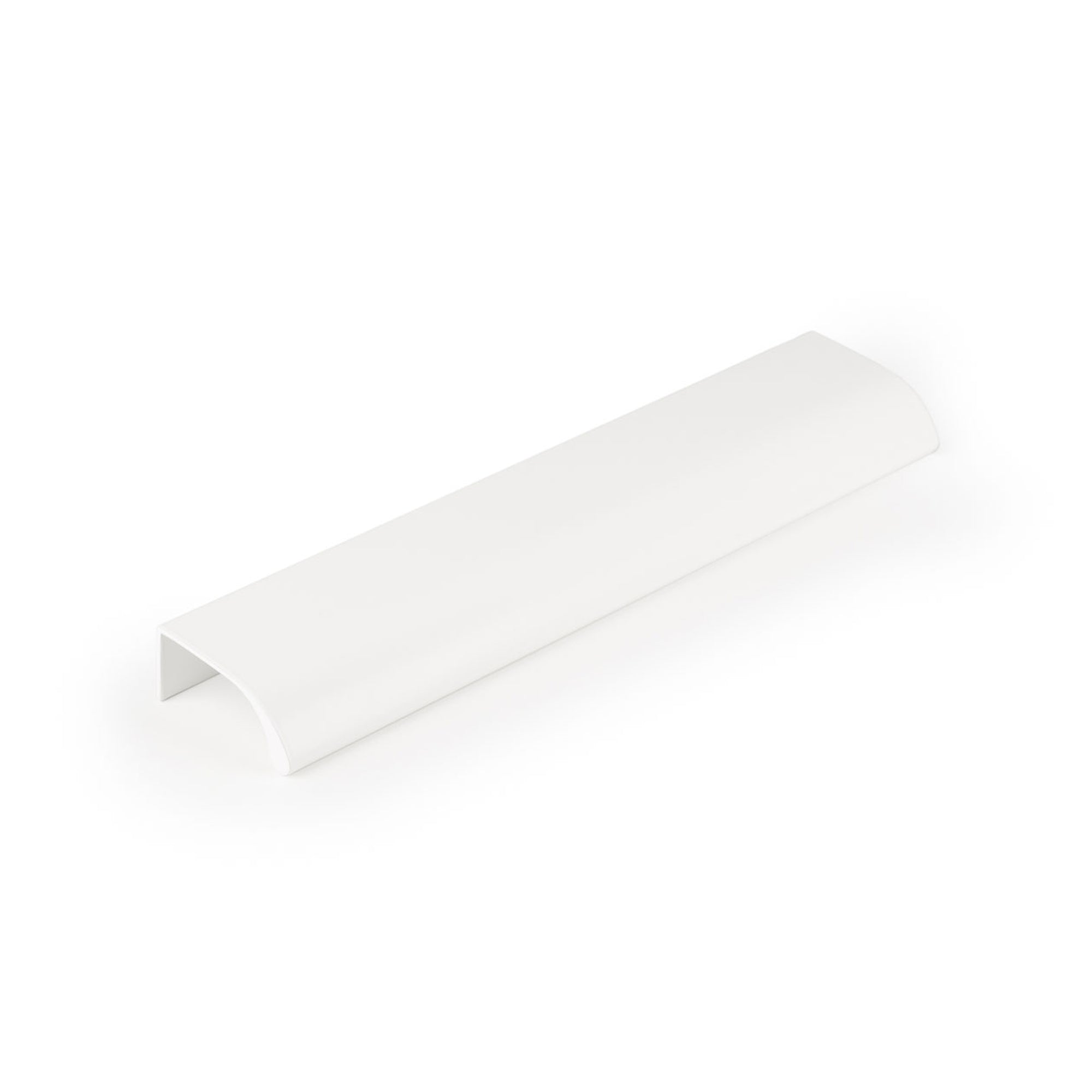 Ona Lip Pull Handle 256mm Matt White