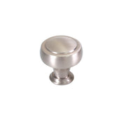 Pellaro Round Knob 32mm Brushed Nickel