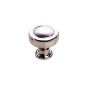 Pellaro Round Knob 32mm Polished Nickel