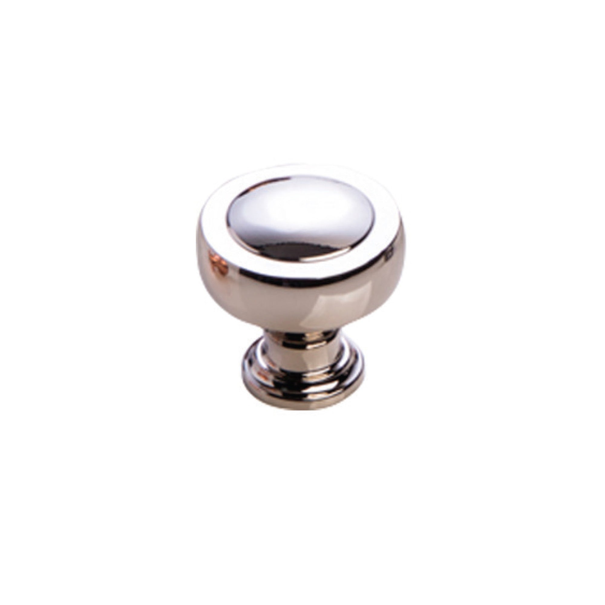 Pellaro Round Knob 32mm Polished Nickel