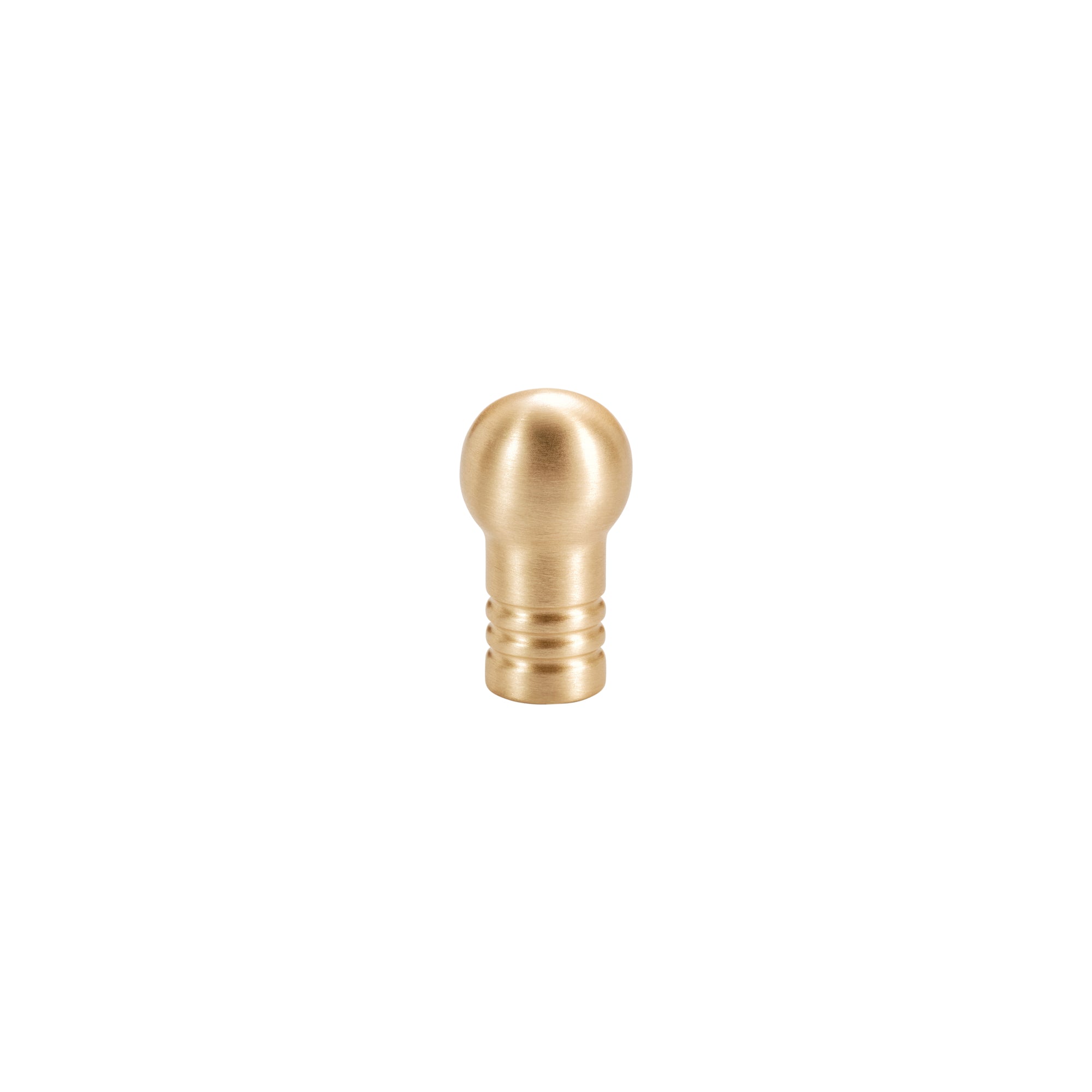 Momo Handles Parla Solid Brass Knob 20mm Brushed Satin Brass