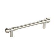 Momo Handles Parla Solid Brass Bar Pull 160mm Dull Brushed Nickel