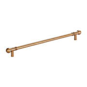 Momo Handles Parla Solid Brass Bar Pull 320mm Old Burnished Brass
