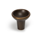 Raviolo Round Knob - 29mm Antique Brass
