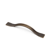 Raviolo Bow Handle - 96mm Antique Brass