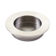 Lorca Round Flush Pull Stainless Steel