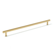 Momo Strano D Handle 320mm Brushed Satin Brass