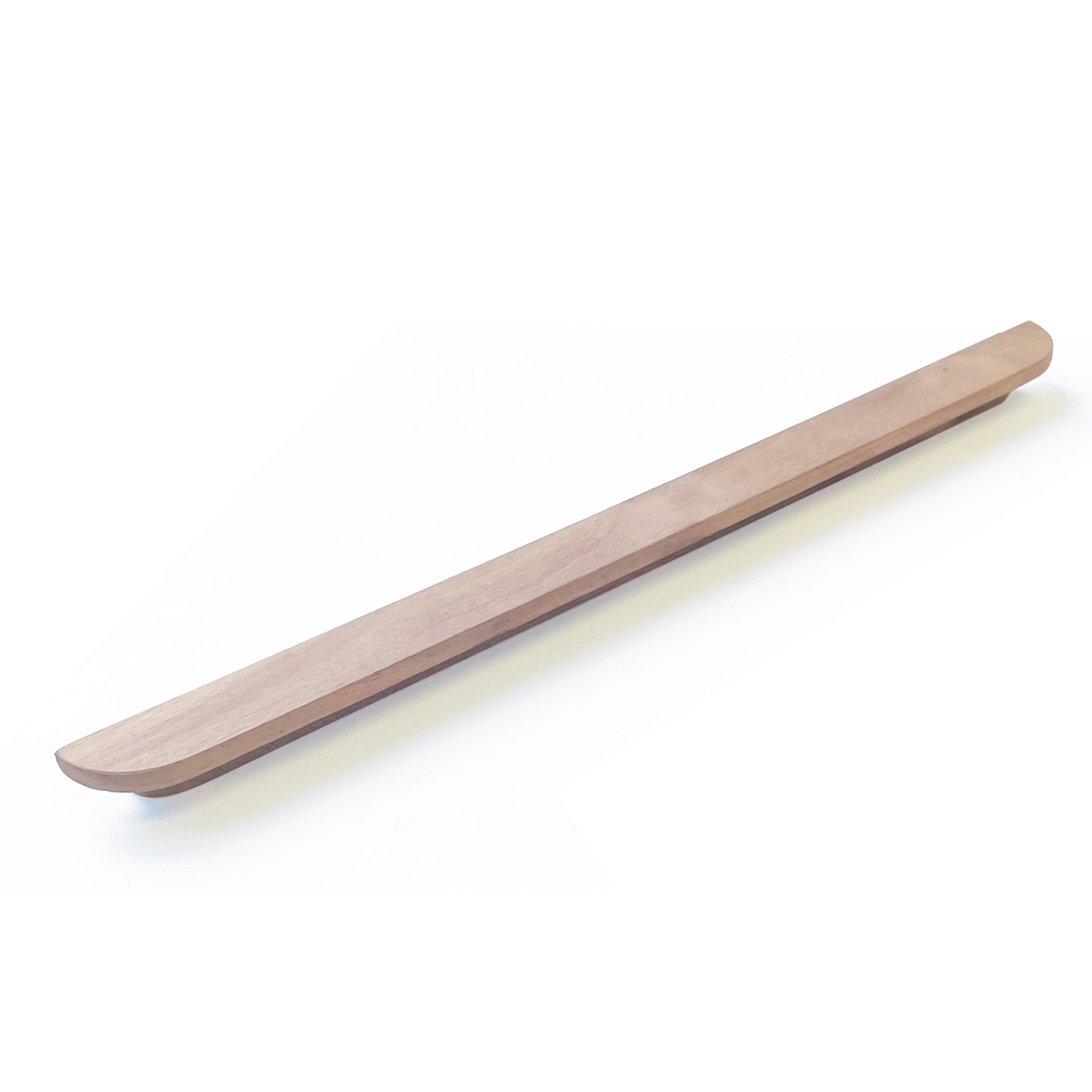 Sydney Timber Pull Handle 400mm Walnut Raw