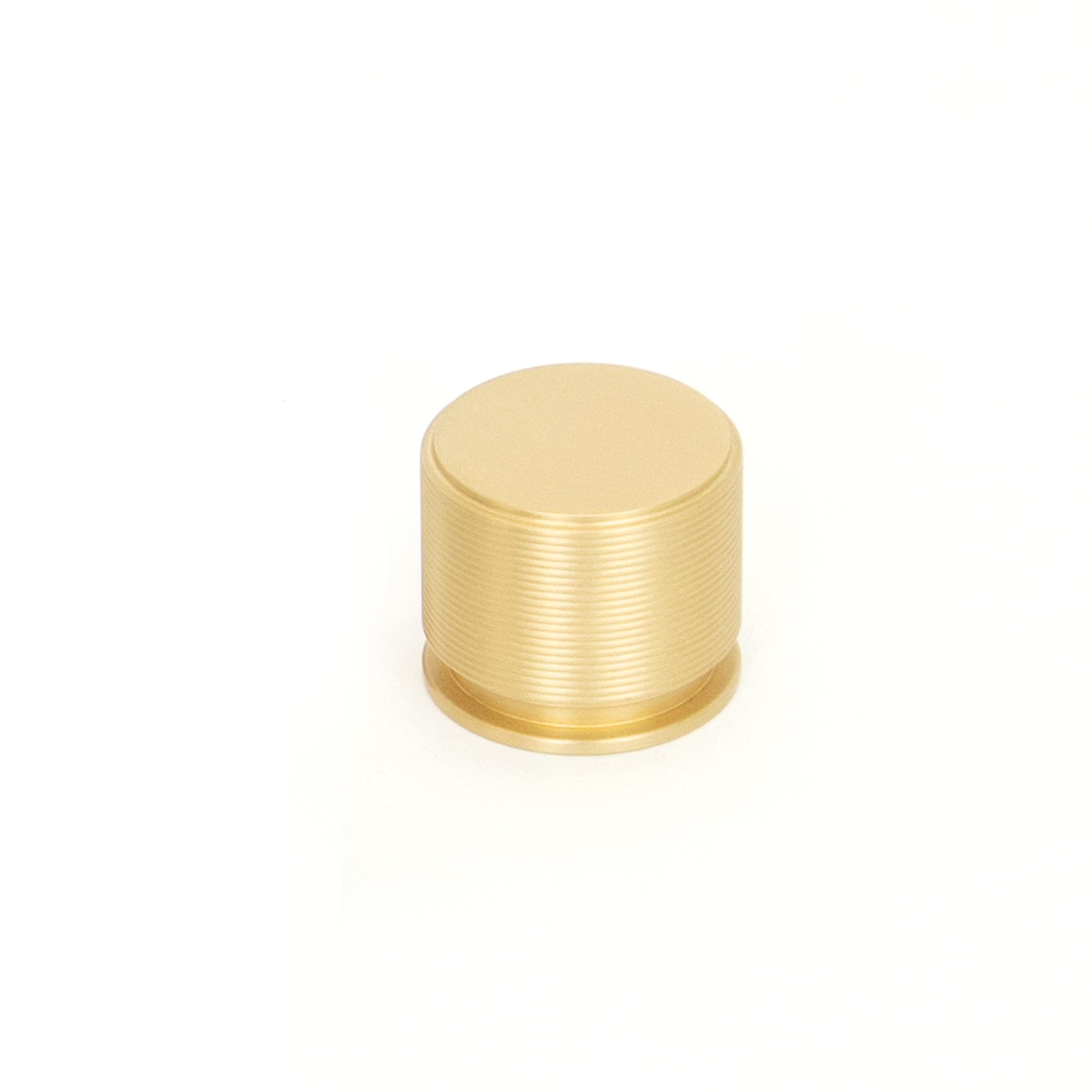 Sussex 35mm Solid Brass Lined Knob Brushed Satin Brass