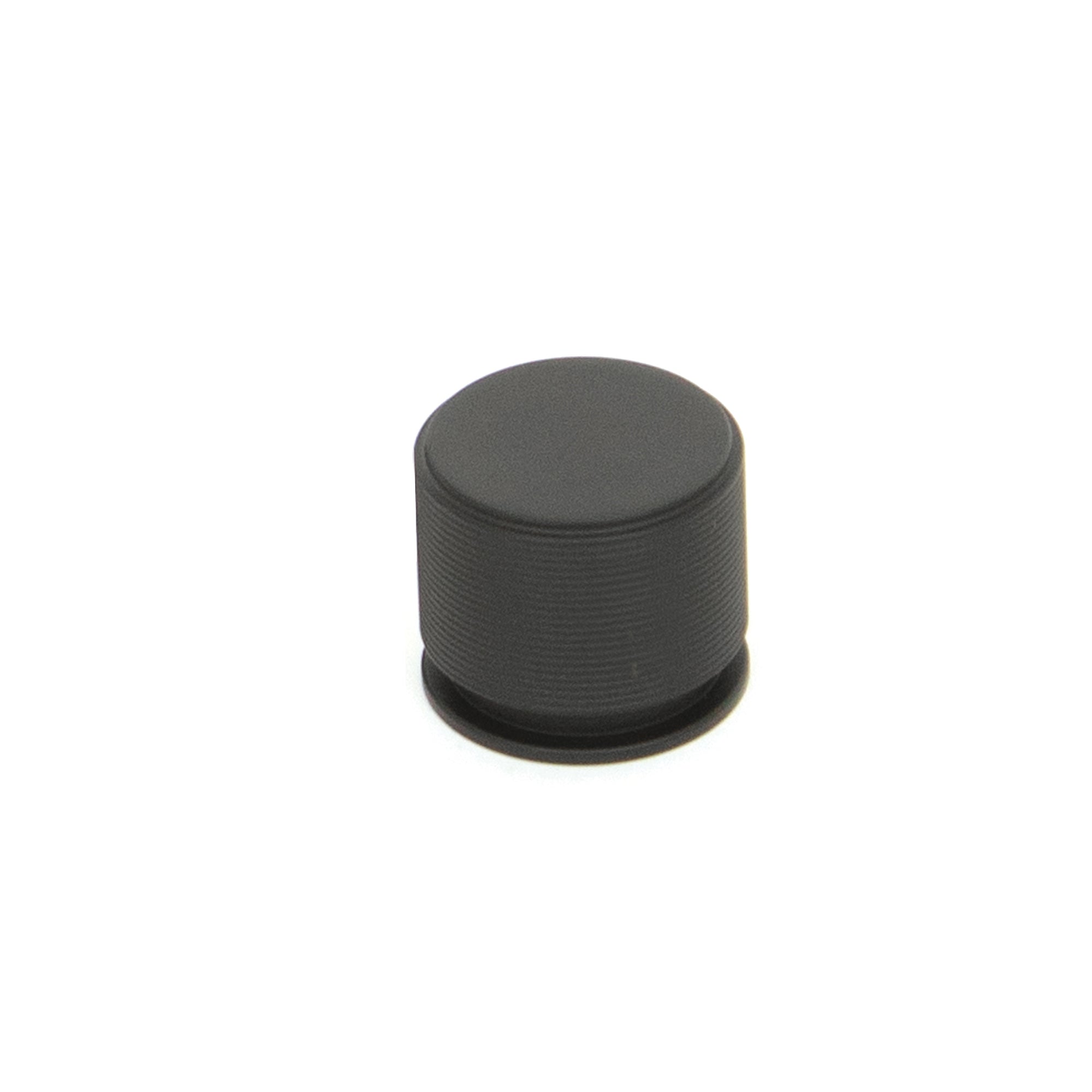 Sussex 35mm Solid Brass Lined Knob Matt Black