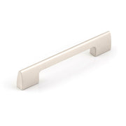 Vieste D Handle 128mm Aluminium Brushed Nickel