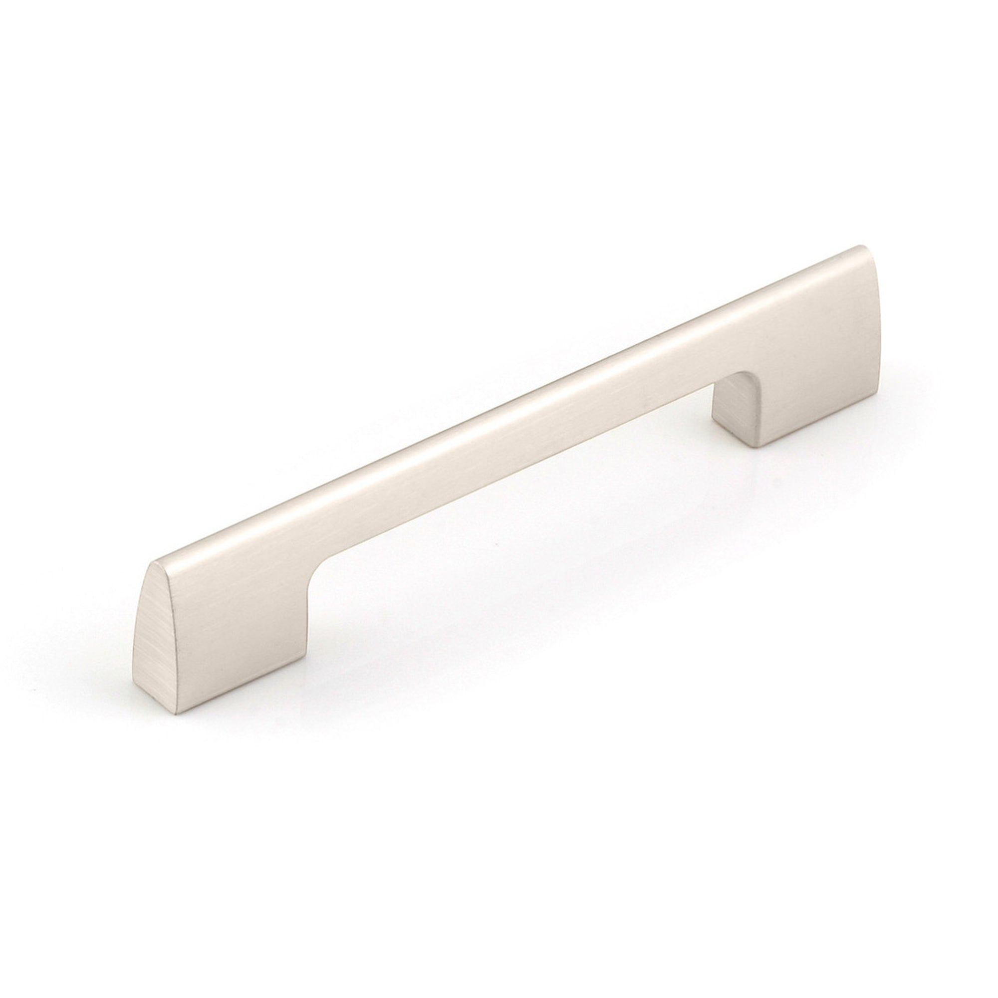 Vieste D Handle 128mm Aluminium Brushed Nickel